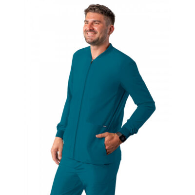 Adar - Addition - Men's Double Layer Bomber Jacket