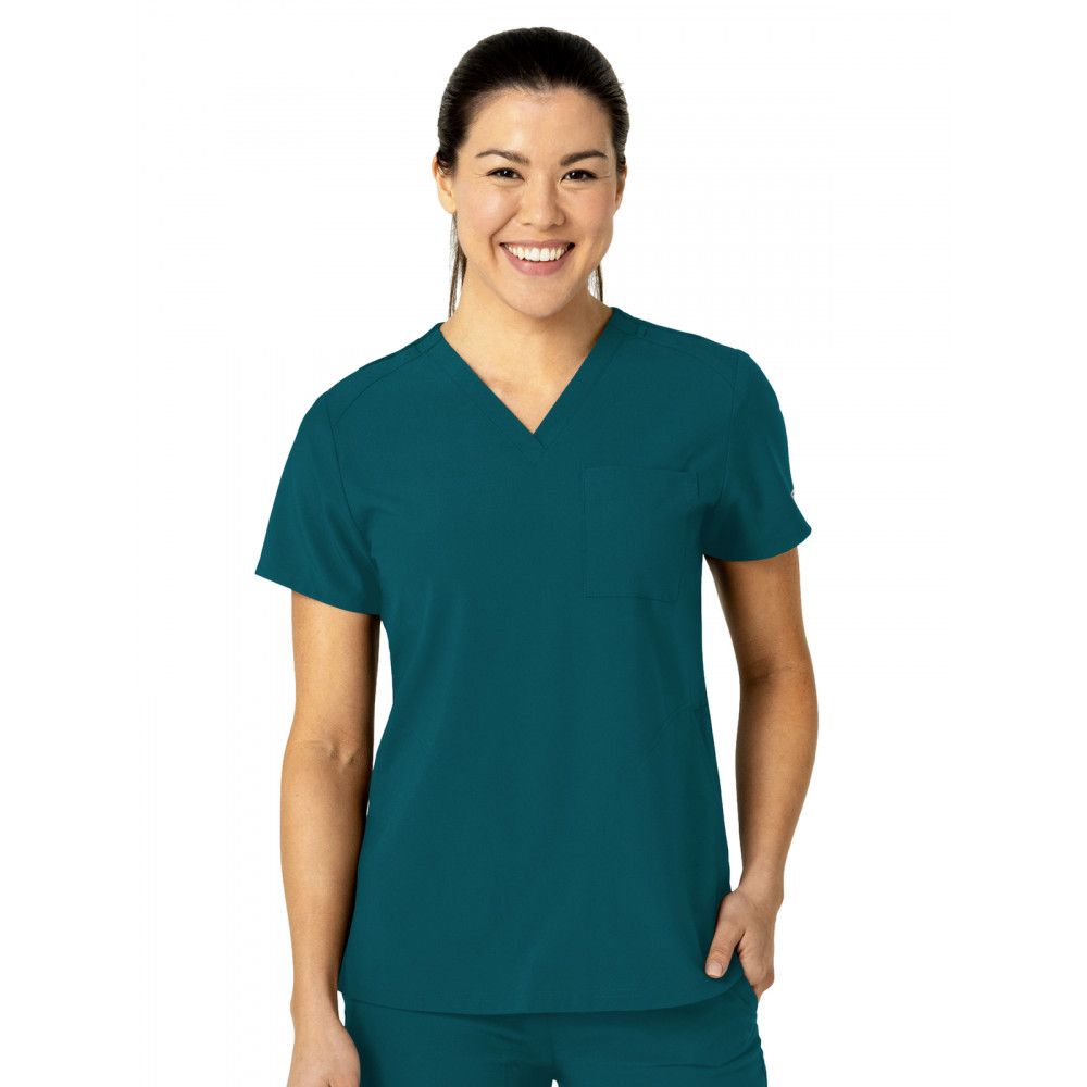 Wink - W123 - Women's Three-Pocket Flex-N-Reach V-Neck Top Wink - W123 - Women's Three-Pocket Flex-N-Reach V-Neck Top