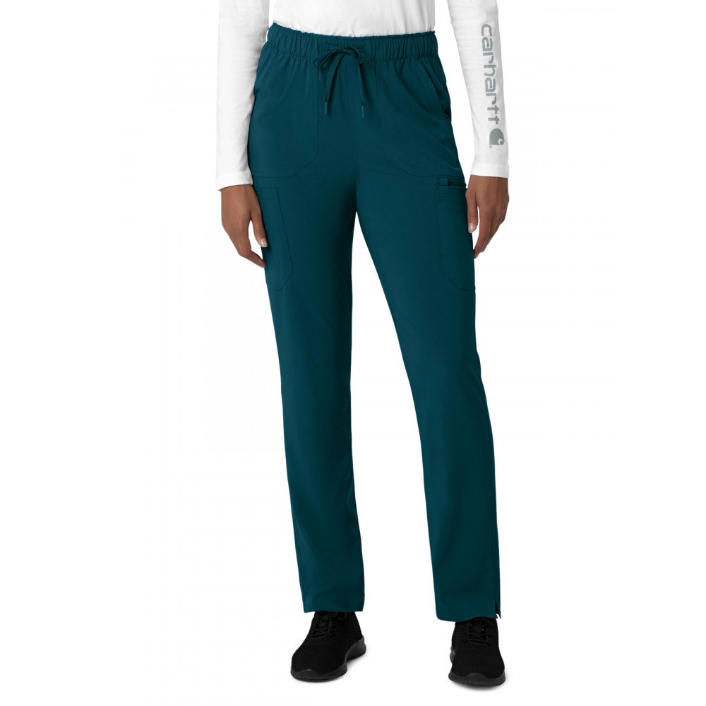 Carhartt Scrubs - Force Cross-Flex - Women's Seven-Pocket Straight Leg Pant