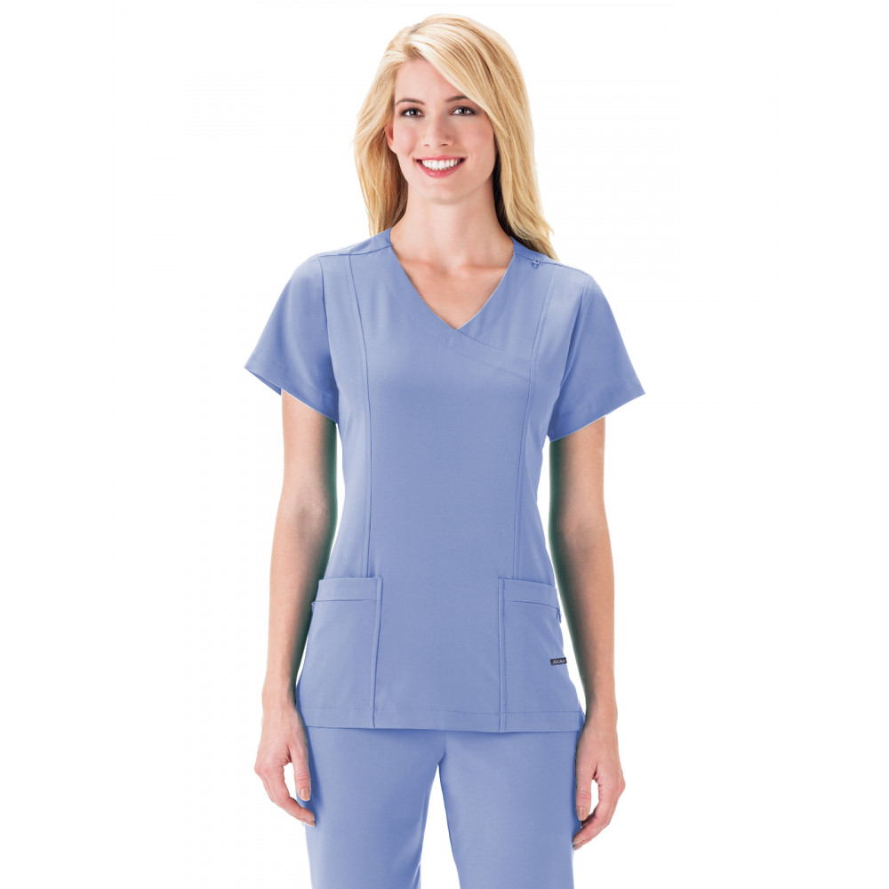 Jockey - Women's 5-Pocket Mock Wrap Top Jockey - Women's 5-Pocket Mock Wrap Top