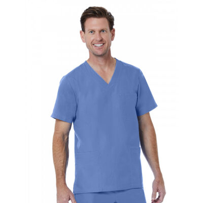 Maevn - Red Panda - Men's 3-Pocket V-Neck Top
