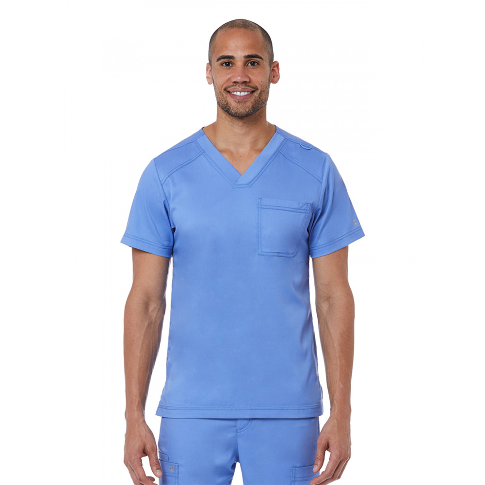 Maevn - Matrix - Men's One-Pocket V-Neck Top