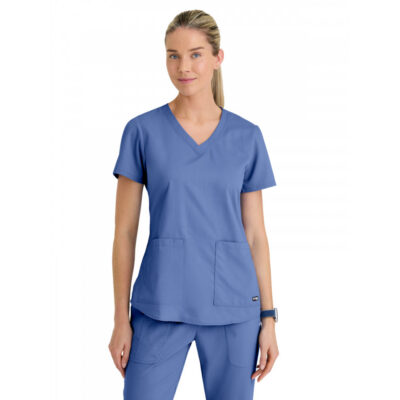 Grey's Anatomy Classic - Women's Two-Pocket V-Neck Aubrey Scrub Top