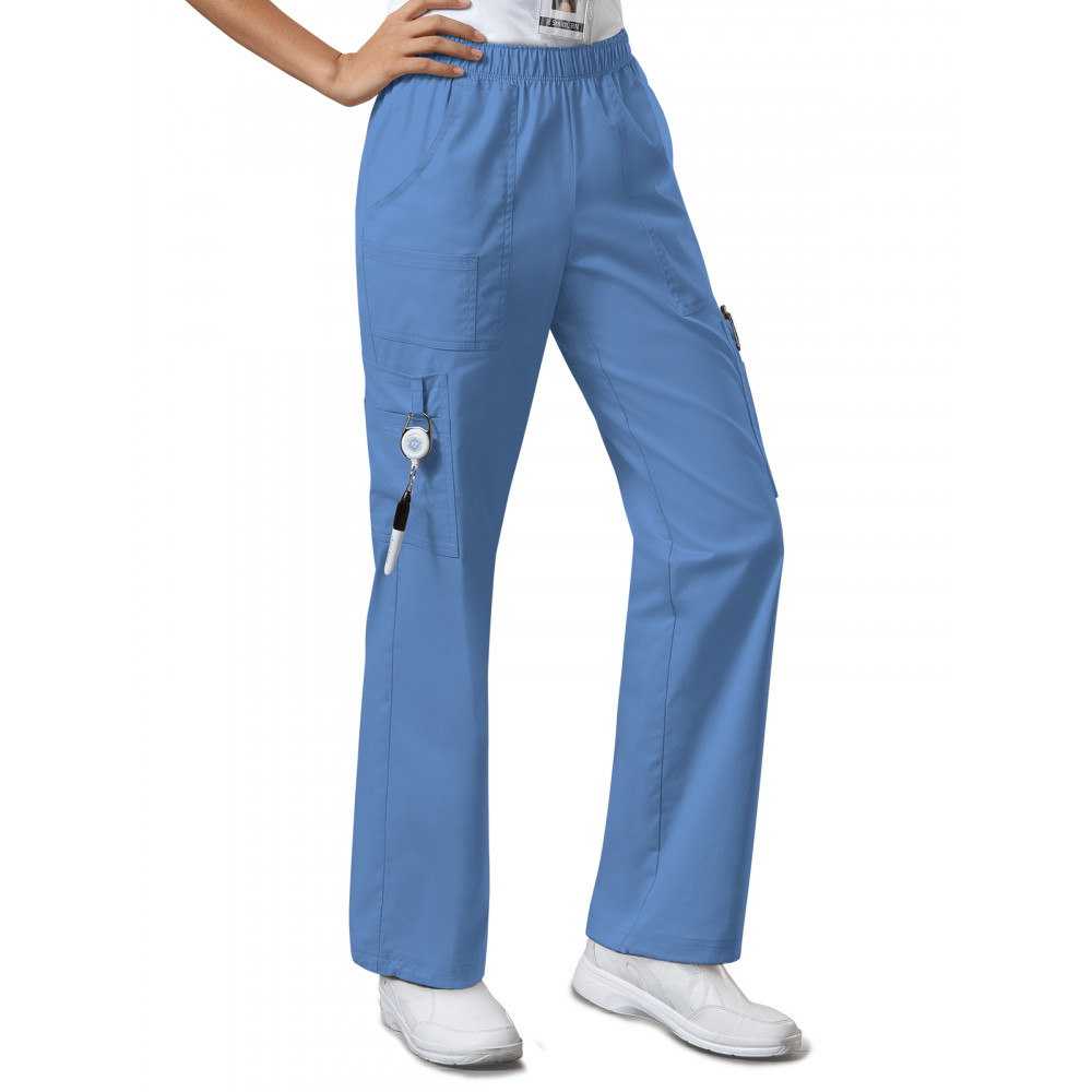 Cherokee - Workwear Core Stretch - Mid Rise Pull-On Cargo Pant Cherokee - Workwear Core Stretch - Mid Rise Pull-On Cargo Pant
