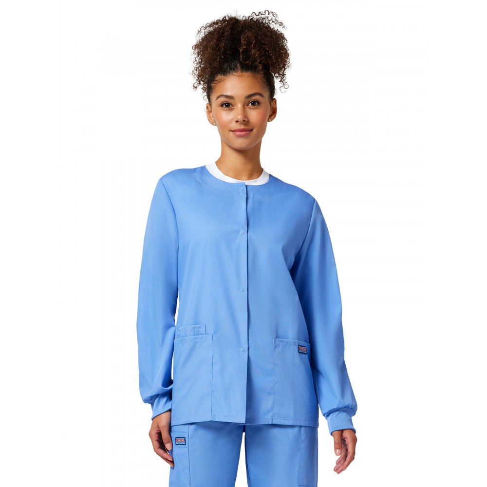 Cherokee - Workwear Originals - Women's 3-Pocket Snap Front Jacket