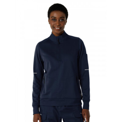 Carhartt Scrubs - Women's Four-Pocket Half Zip Fleece Jacket