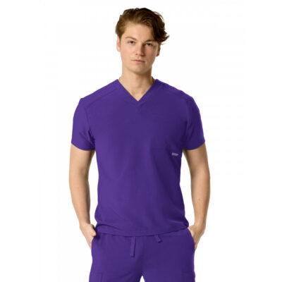 Parkley ABC - Men's One-Pocket SANTIAGO Basic V-Neck Top