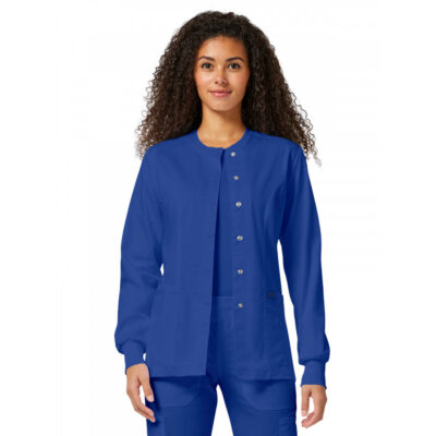 Cherokee - Workwear Revolution - Women's 3-Pocket Snap Front Jacket