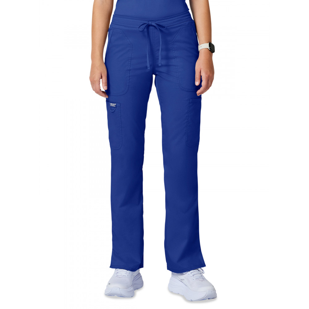 Cherokee - Workwear Revolution - Women's 5-Pocket Mid Rise Drawstring Pant Cherokee - Workwear Revolution - Women's 5-Pocket Mid Rise Drawstring Pant