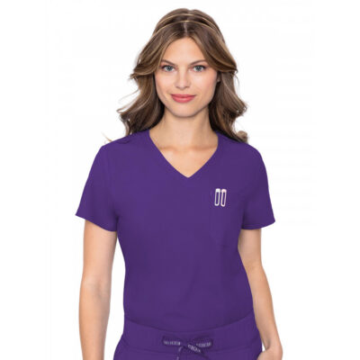 Med Couture - MC Insight - Women's 1-Pocket Tuck In Top