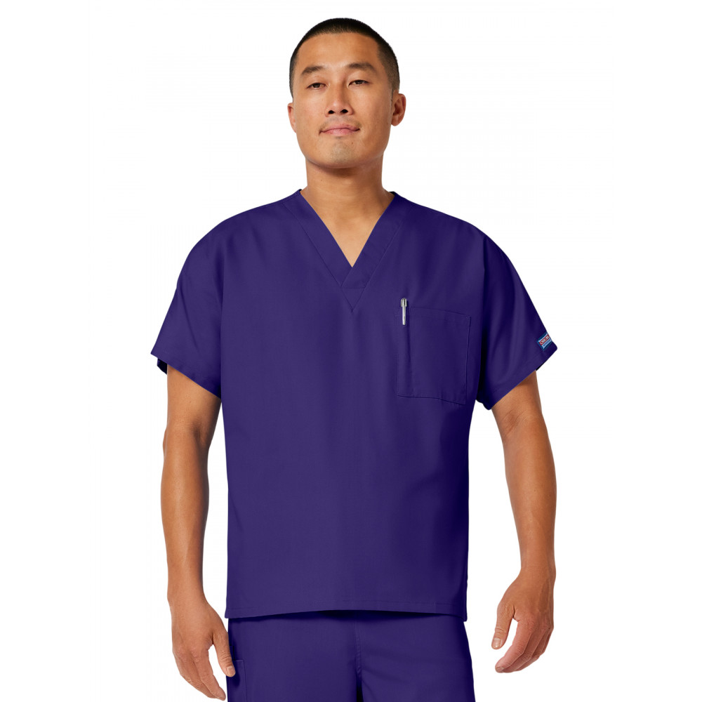 Cherokee - Workwear Originals - Unisex 1-Pocket V-Neck Top