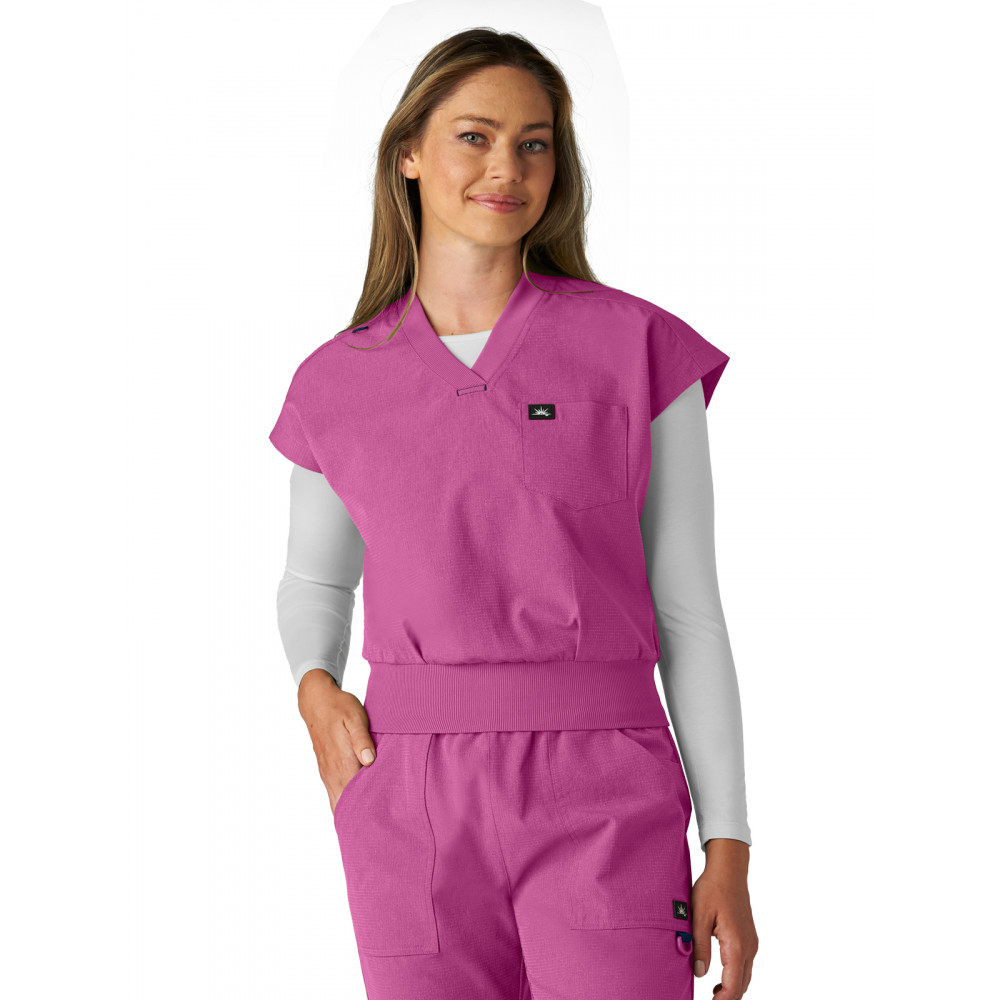 koi- Solis - Women's One-Pocket V-Neck Trinity Scrub Top koi- Solis - Women's One-Pocket V-Neck Trinity Scrub Top
