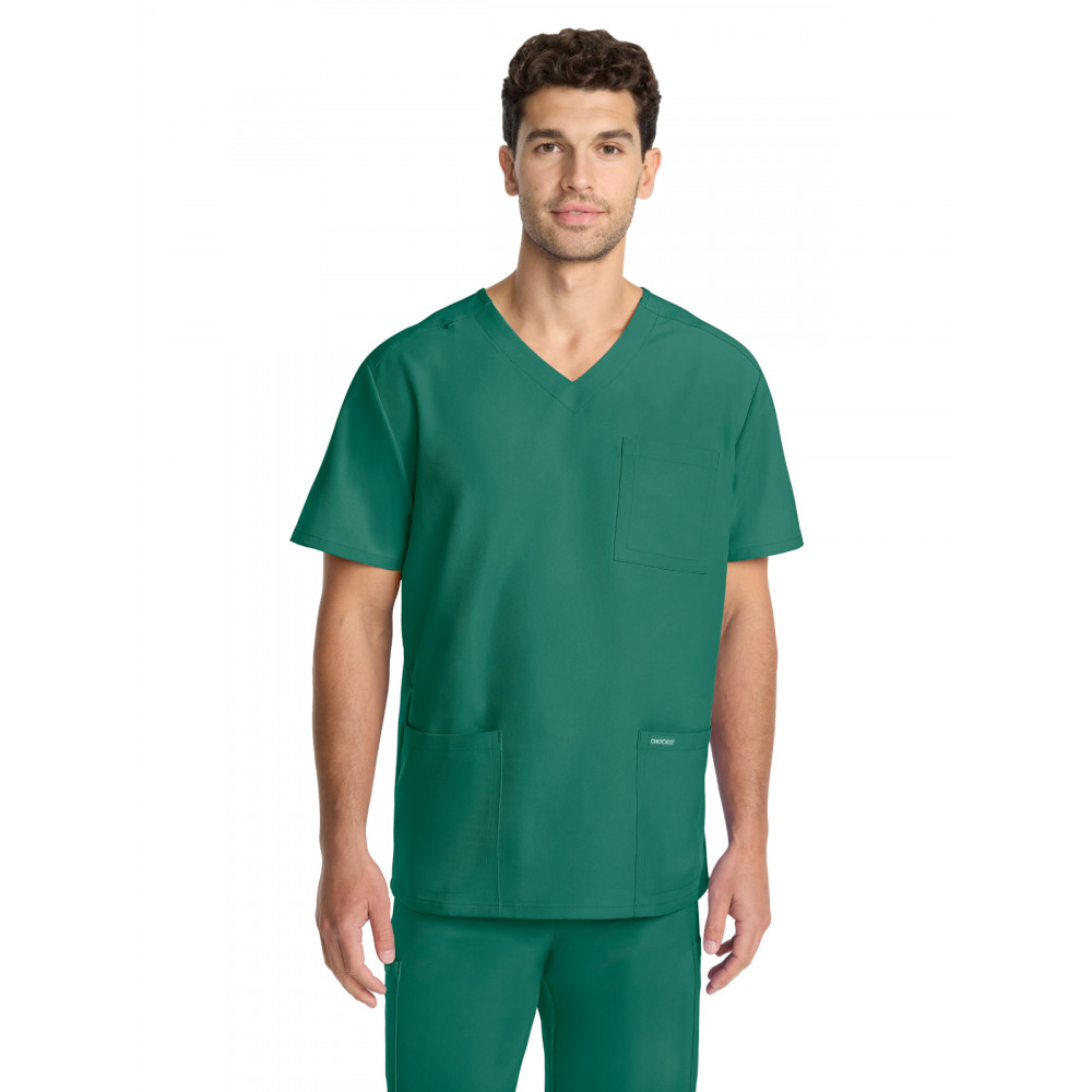 Cherokee - WW Originals Ultra - Men's 3-Pocket Tuck-In V-Neck Top
