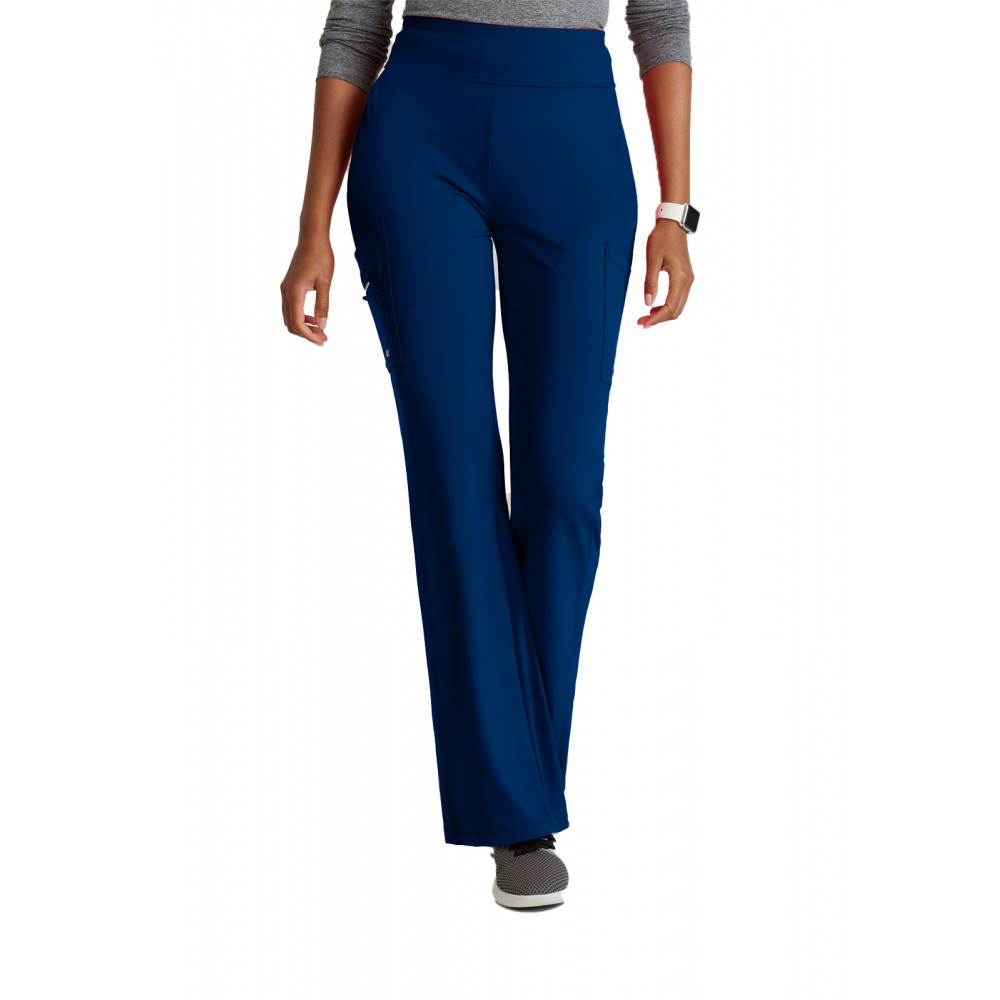 Barco One Performance Knit - Women's Seven-Pocket Flare Leg Sprint Scrub Pant Barco One Performance Knit - Women's Seven-Pocket Flare Leg Sprint Scrub Pant