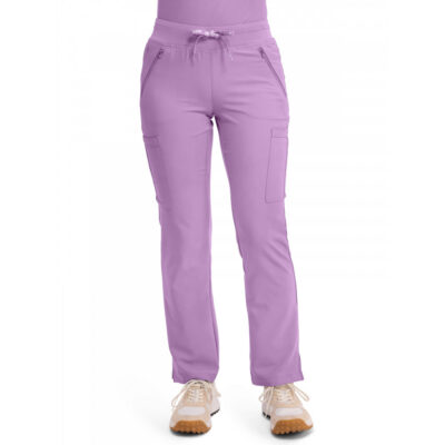 Med Couture - MC Insight - Women's 4-Pocket Jersey-Knit Waistband Pant