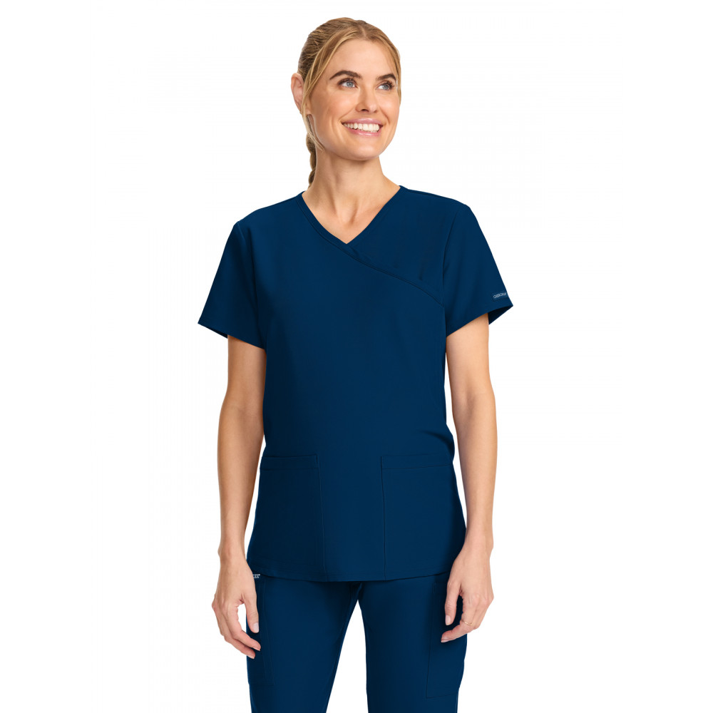 Cherokee - WW Originals Ultra - Women's 2-Pocket Maternity V-Neck Top Cherokee - WW Originals Ultra - Women's 2-Pocket Maternity V-Neck Top