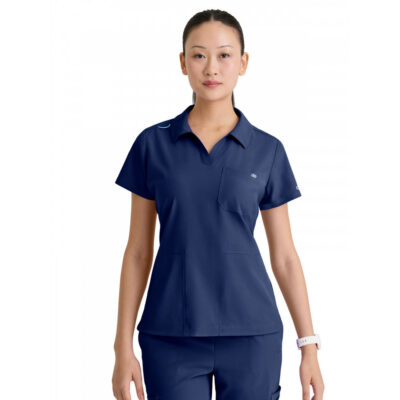Skechers - Women's Three Pocket Y-Neck Honor Scrub Top
