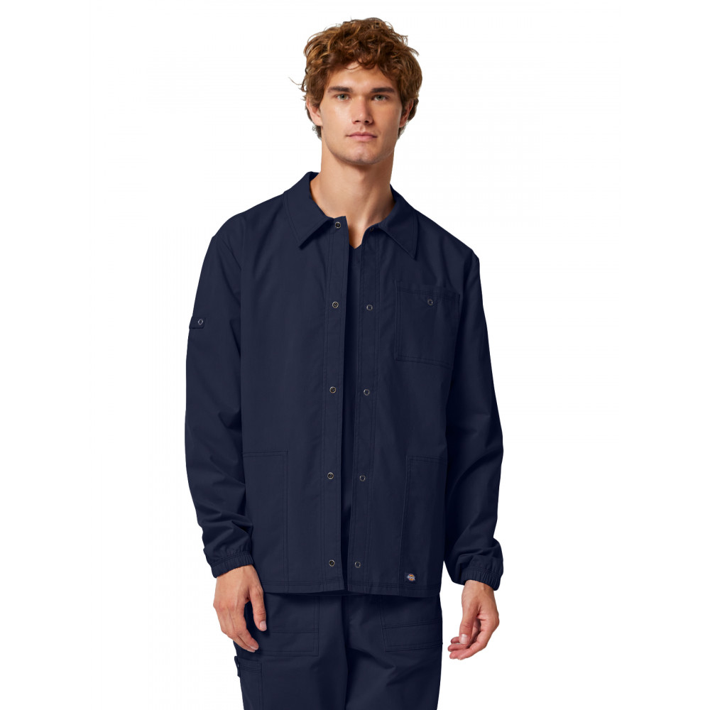 Dickies Medical - Forge - Men's 3-Pocket Snap Front Jacket Dickies Medical - Forge - Men's 3-Pocket Snap Front Jacket