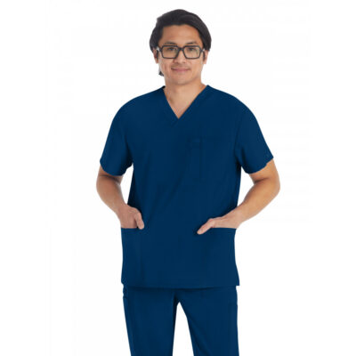 Dickies Medical - EDS Essentials - Men's 4-Pocket V-Neck Top
