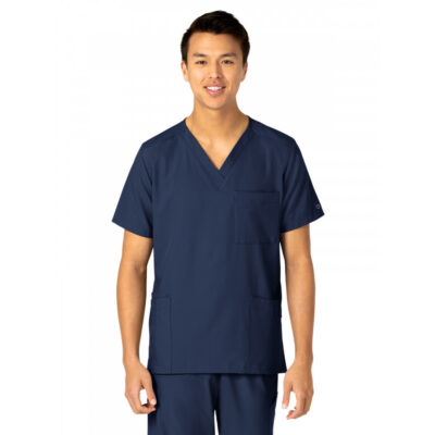 Wink - W123 - Unisex 4-Pocket V-Neck Top