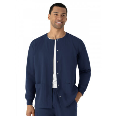 Wink - Nurtur - Unisex Two-Pocket Warm-Up Scrub Jacket