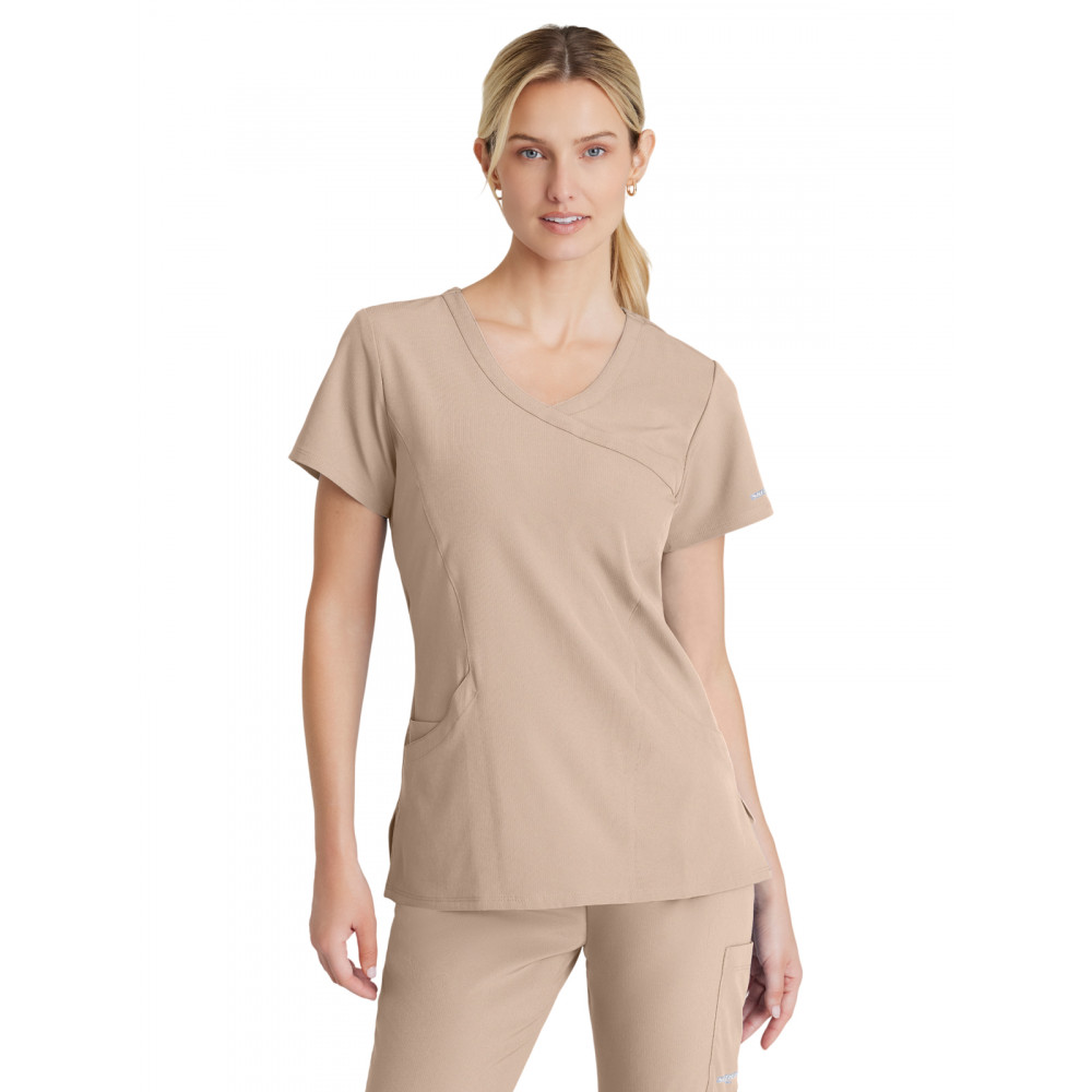 Skechers - Women's Three-Pocket Crossover V-Neck Reliance Scrub Top Skechers - Women's Three-Pocket Crossover V-Neck Reliance Scrub Top