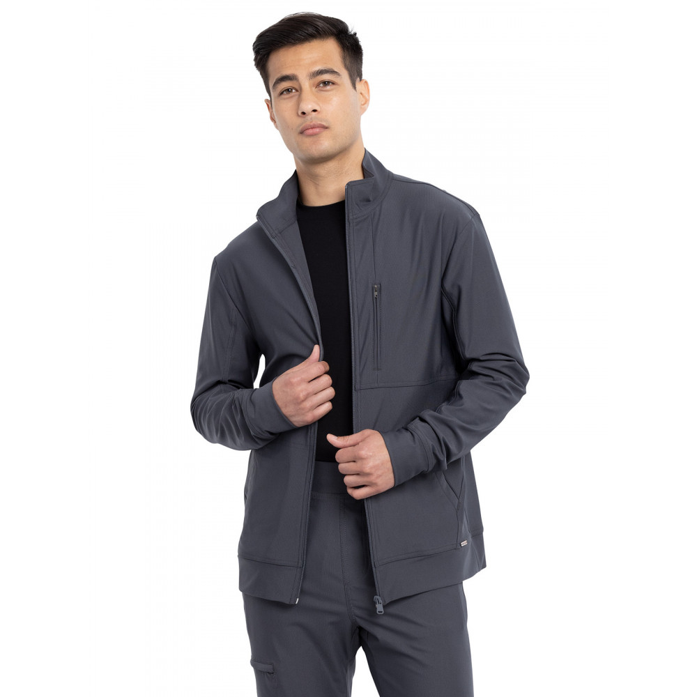 Cherokee - Form - Men's 4-Pocket Zip Front Jacket Cherokee - Form - Men's 4-Pocket Zip Front Jacket
