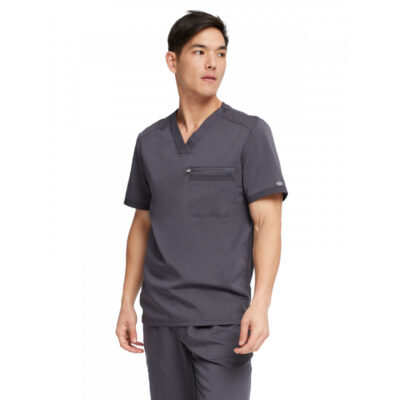 Dickies Medical - Balance - Men's 2-Pocket Tuckable V-Neck Top