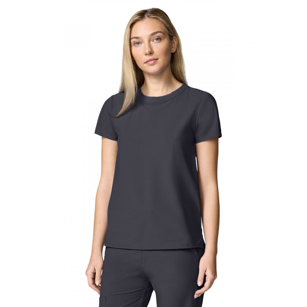 Infinity Pursuit - Women's Pocketless Crew Neck Scrub Top