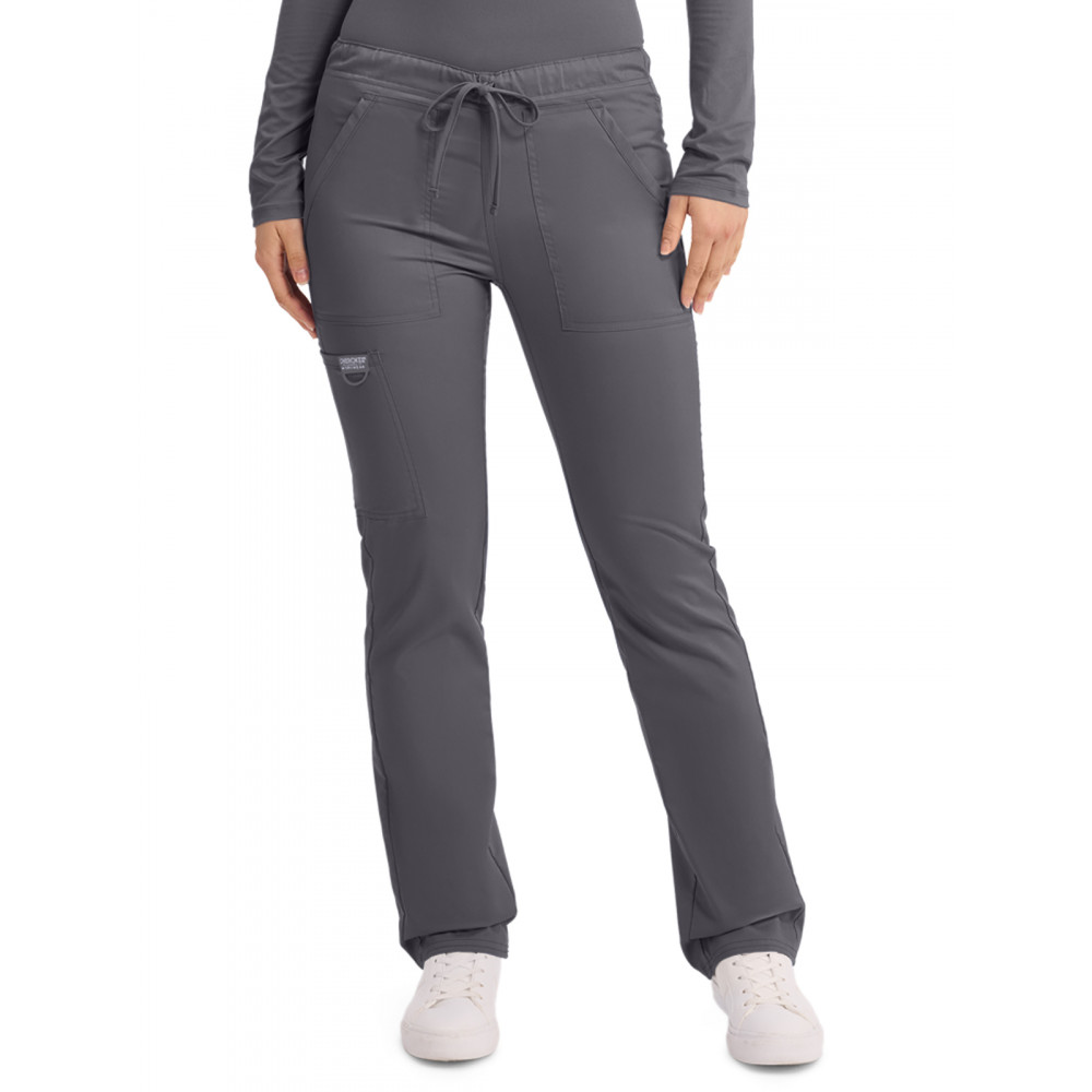 Cherokee - Workwear Revolution - Unisex 4-Pocket Tapered Leg Drawstring Pant