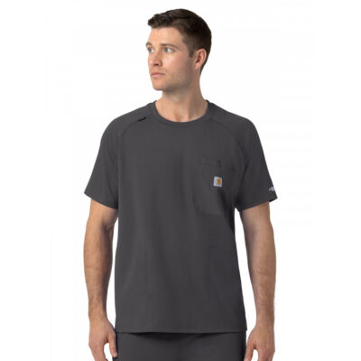 Carhartt Scrubs - Cross-Flex Knits - Men's Five-Pocket Crew Neck Scrub Top