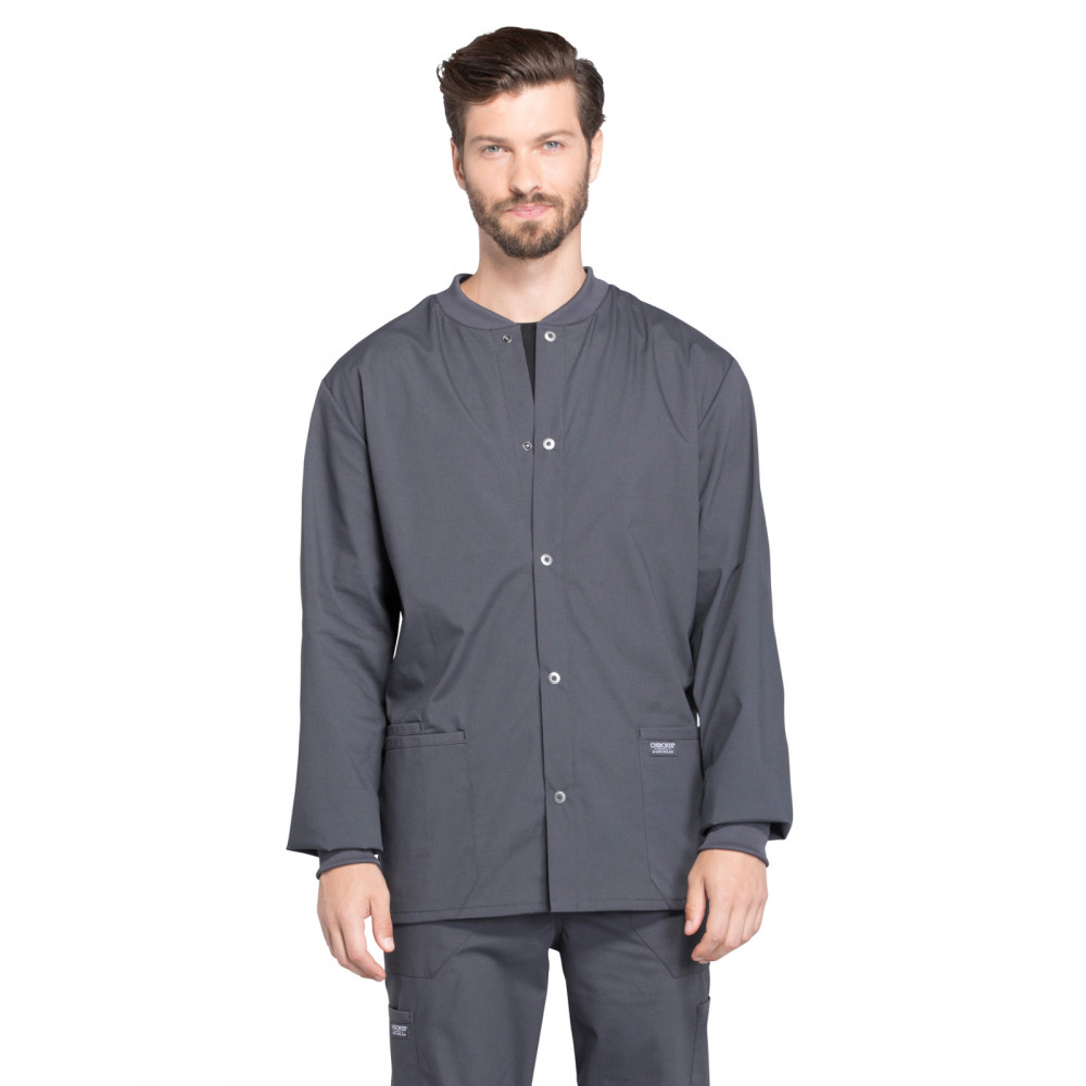 Cherokee - Workwear Professionals - Men's Snap Front Jacket