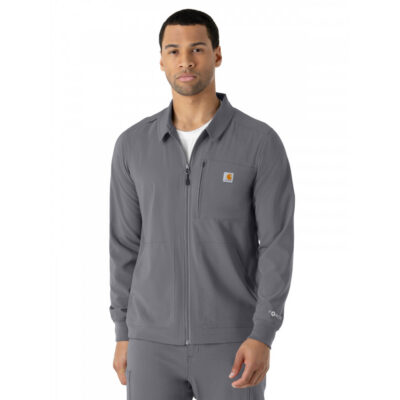 Carhartt Scrubs - Force Cross-Flex - Men's Six-Pocket Lightweight Scrub Jacket