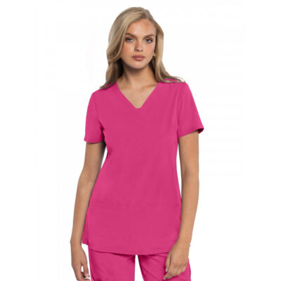 Med Couture - MC AMP - Women's 3-Pocket V-Neck Top