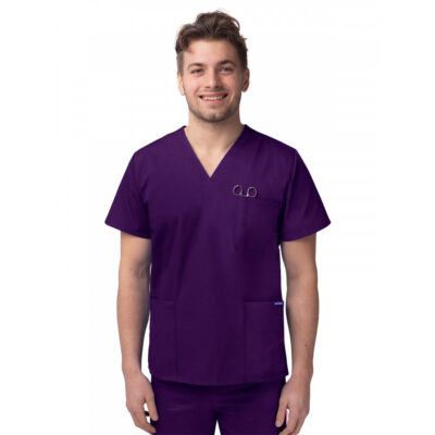 Adar - Sivvan - Unisex V-Neck 3 Pocket Top