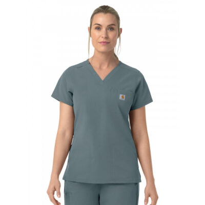 Carhartt Scrubs - RRugged Flex FLD & RSCU - Women's Four-Pocket V-Neck Scrub Top
