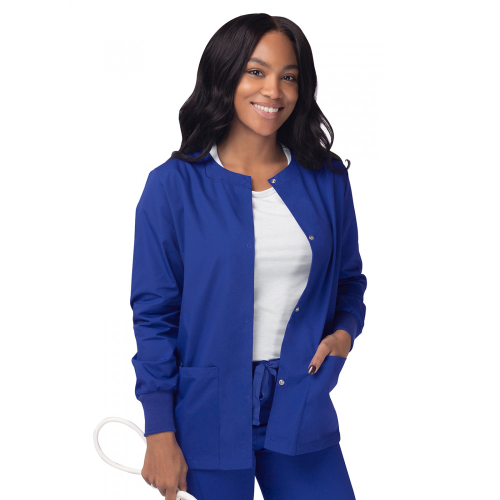 Adar - Sivvan - Women's Warm-Up Snap Close Jacket Adar - Sivvan - Women's Warm-Up Snap Close Jacket