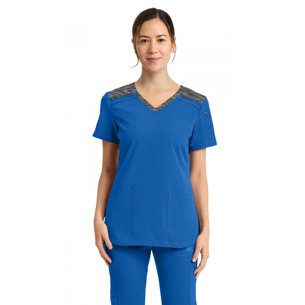 Dickies Medical - Dynamix - Women's 3-Pocket V-Neck Top Dickies Medical - Dynamix - Women's 3-Pocket V-Neck Top