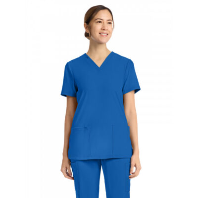 Cherokee - Cherokee Achieve - Women's 2-Pocket V-Neck Top