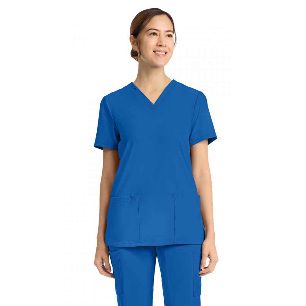 Cherokee - Cherokee Achieve - Women's 2-Pocket V-Neck Top Cherokee - Cherokee Achieve - Women's 2-Pocket V-Neck Top