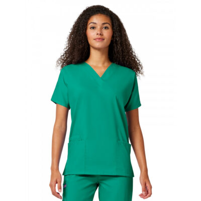 Cherokee - Workwear Originals - Women's 2-Pocket V-Neck Top