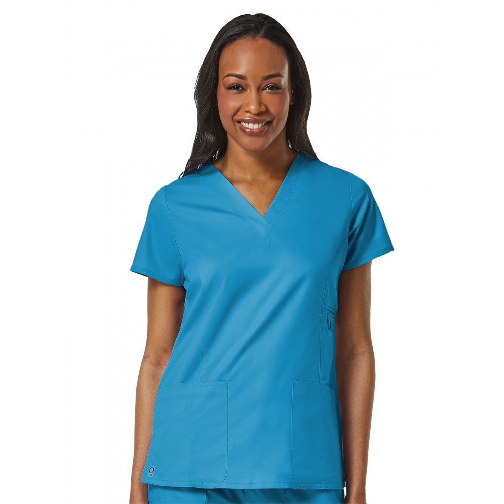 Maevn - EON - Women's Four-Pocket V-Neck Top