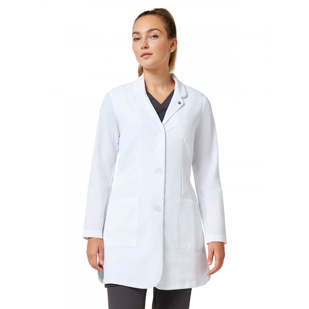 Healing Hands - The White Coat - Women's Four-Pocket 35" Fiona Lab Coat Healing Hands - The White Coat - Women's Four-Pocket 35" Fiona Lab Coat