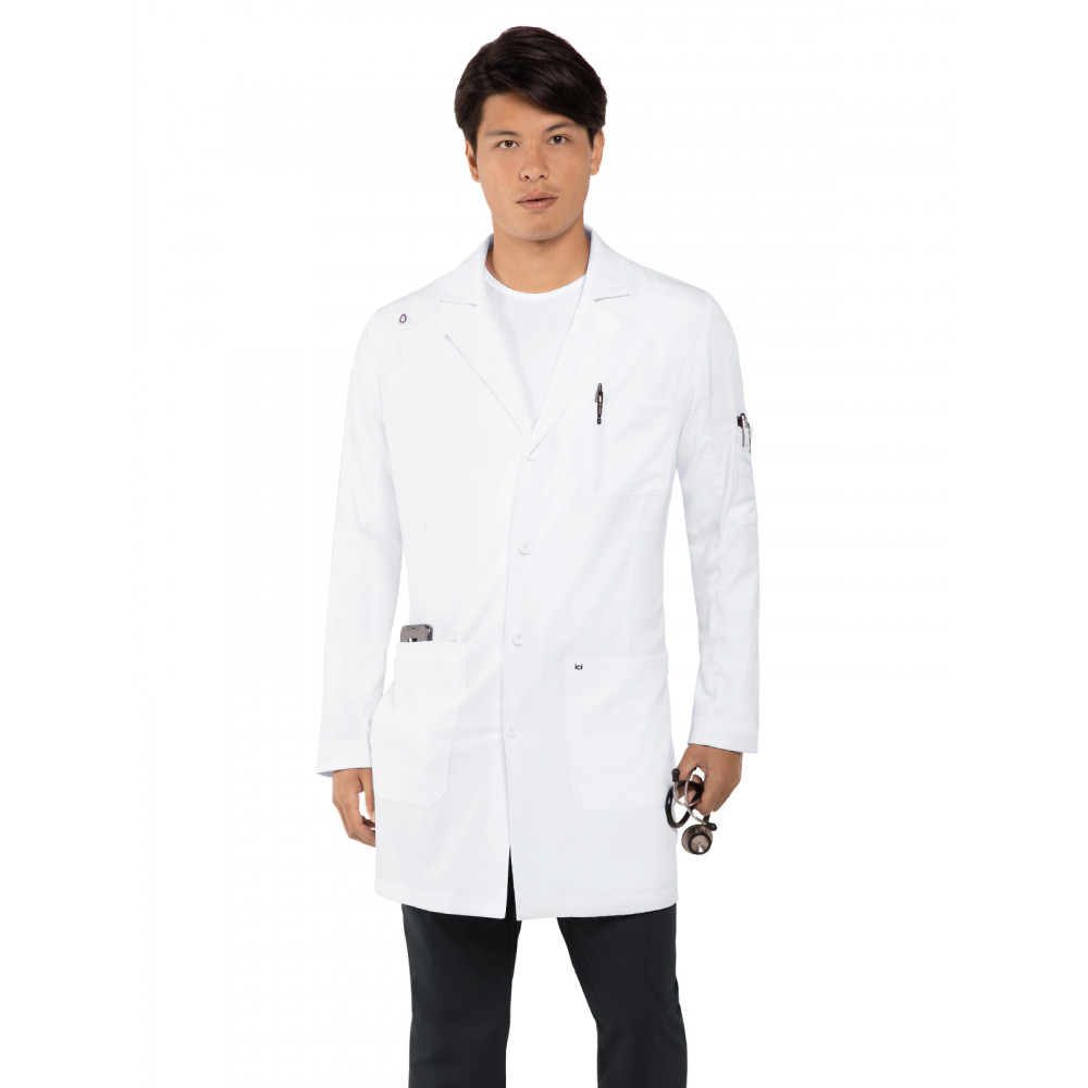 koi - Next Gen - Men's Five-Pocket 38" His Everyday Stretch Lab Coat