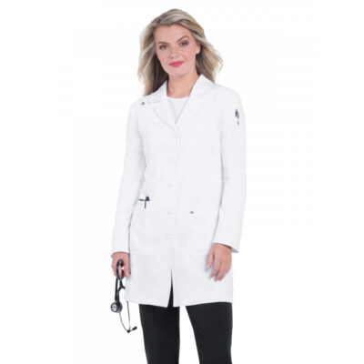 koi - Next Gen - Women's Four-Pocket 35" Her Everyday Stretch Lab Coat