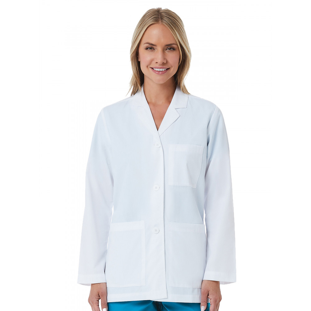Maevn - Red Panda - Women's Three-Pocket 28.5" Consultation Lab Coat