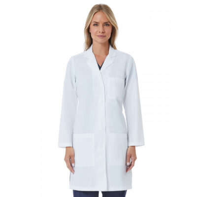 Maevn - Red Panda - Women's Three-Pocket 37" Full-Length Lab Coat