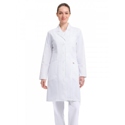 Dickies Medical - EDS Professional Whites - Women's Four-Pocket 37" Full-Length Lab Coat