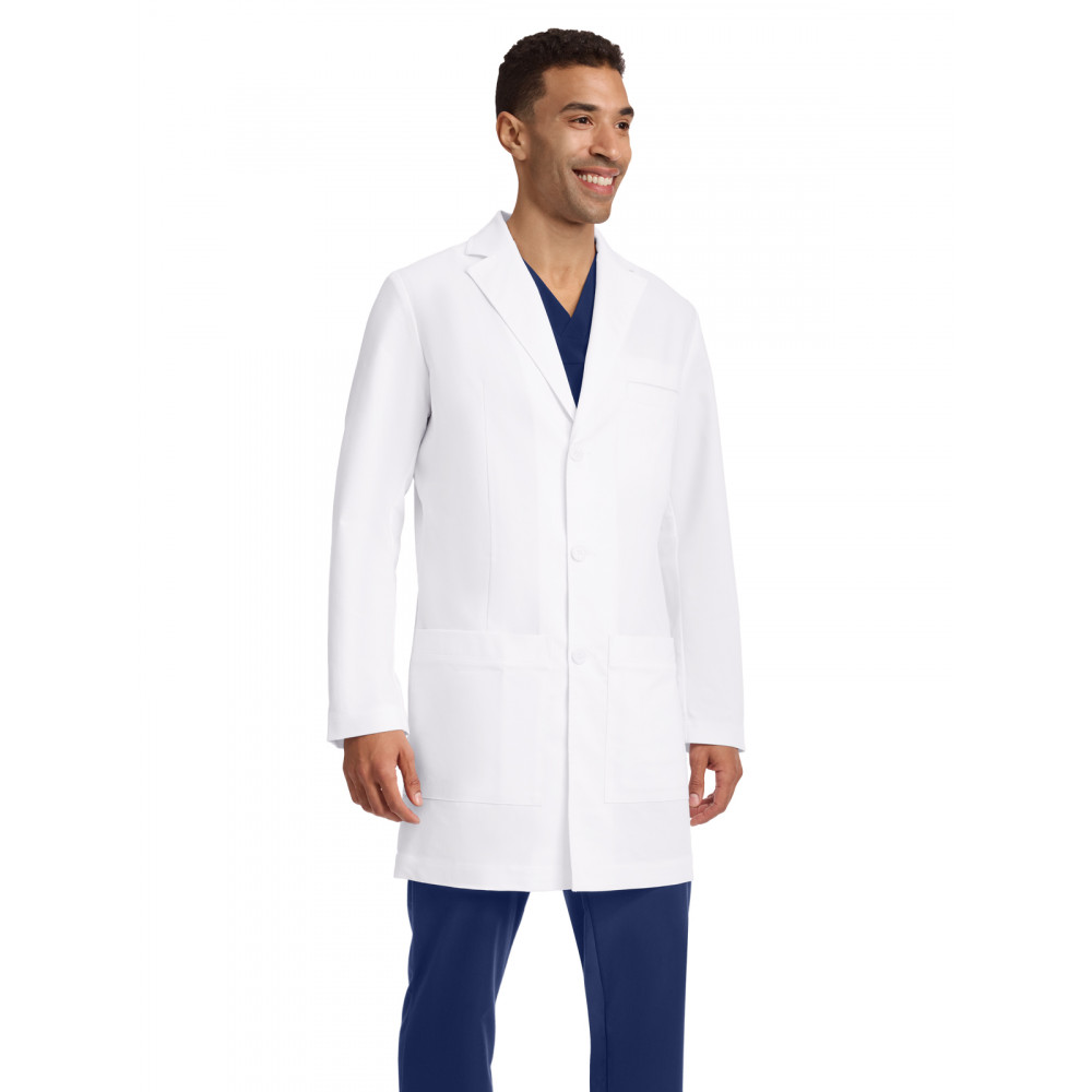 Medelita Lab Coats - Men's 5-Pocket 37.5" Lucca Lab Coat Medelita Lab Coats - Men's 5-Pocket 37.5" Lucca Lab Coat