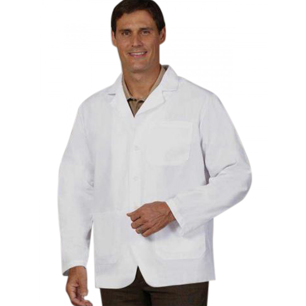 Fashion Seal - Men's Three-Pocket 30" Consultation Lab Coat Fashion Seal - Men's Three-Pocket 30" Consultation Lab Coat